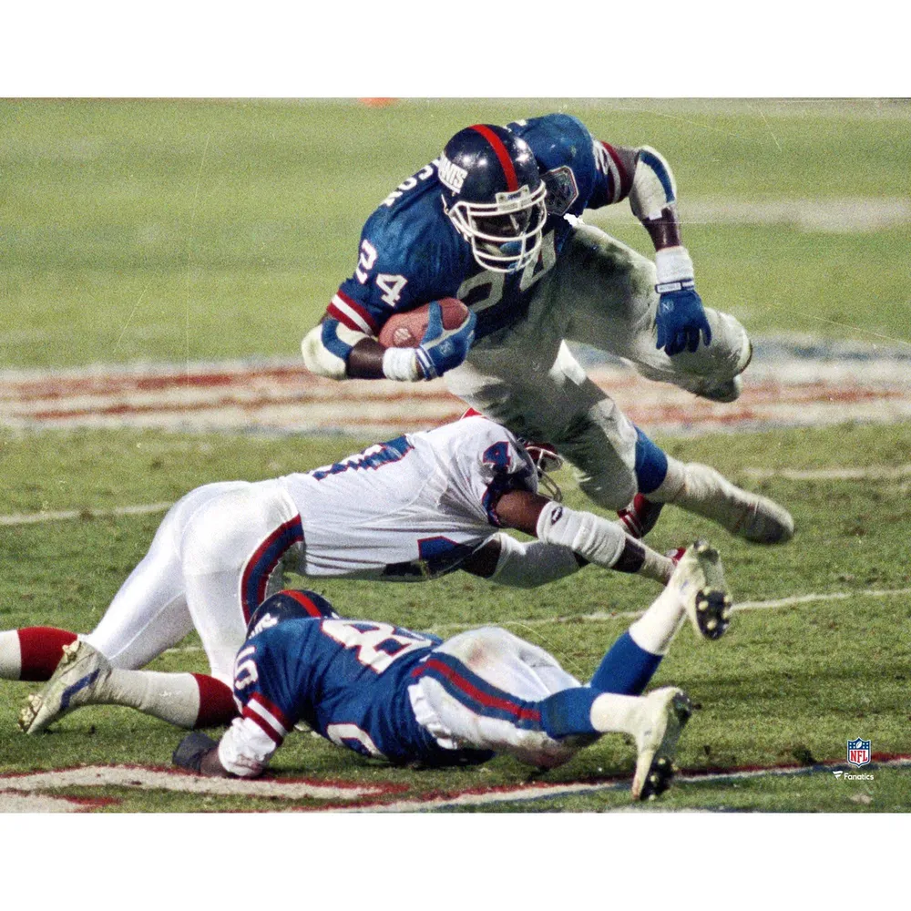 Phil Simms Ottis Anderson & Eli Manning New York Giants Multi-Signed 16 x  20 Super Bowl MVP Collage Photograph