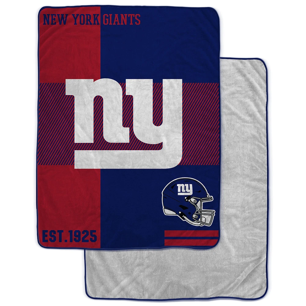 Pegasus  New York Giants 60" x 80" Sherpa Throw Blanket