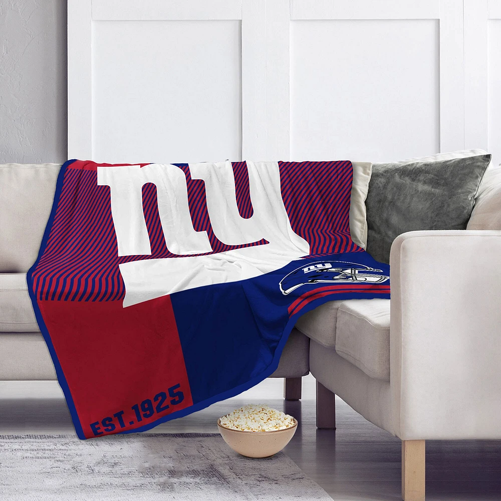 Pegasus  New York Giants 60" x 80" Sherpa Throw Blanket