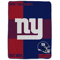 Pegasus  New York Giants 60" x 80" Sherpa Throw Blanket