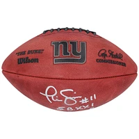 Phil Simms New York Giants Autographed Duke Metallic Football with ''S.B. XXI M.V.P.'' Inscription