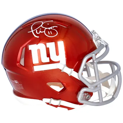 Lids Phil Simms New York Giants Fanatics Authentic Autographed Riddell  Flash Speed Replica Helmet