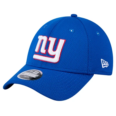 Casquette ajustable New Era Royal New York Giants Main 9FORTY pour enfants d'âge préscolaire