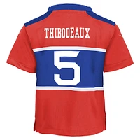 Maillot de jeu joueur alternatif Nike Kayvon Thibodeaux Century Red New York Giants pour enfants d'âge préscolaire