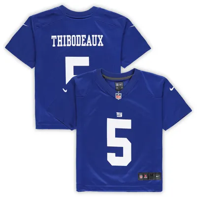 Maillot de match Nike Kayvon Thibodeaux Royal New York Giants pour enfants d'âge préscolaire