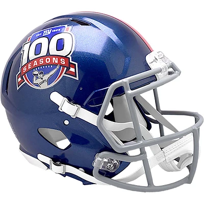 Riddell New York Giants 100th Season Logo Speed Authentic Helmet