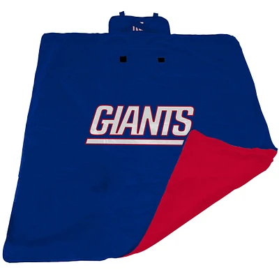 Couverture d'extérieur XL toutes saisons 60'' x 80'' Royal New York Giants