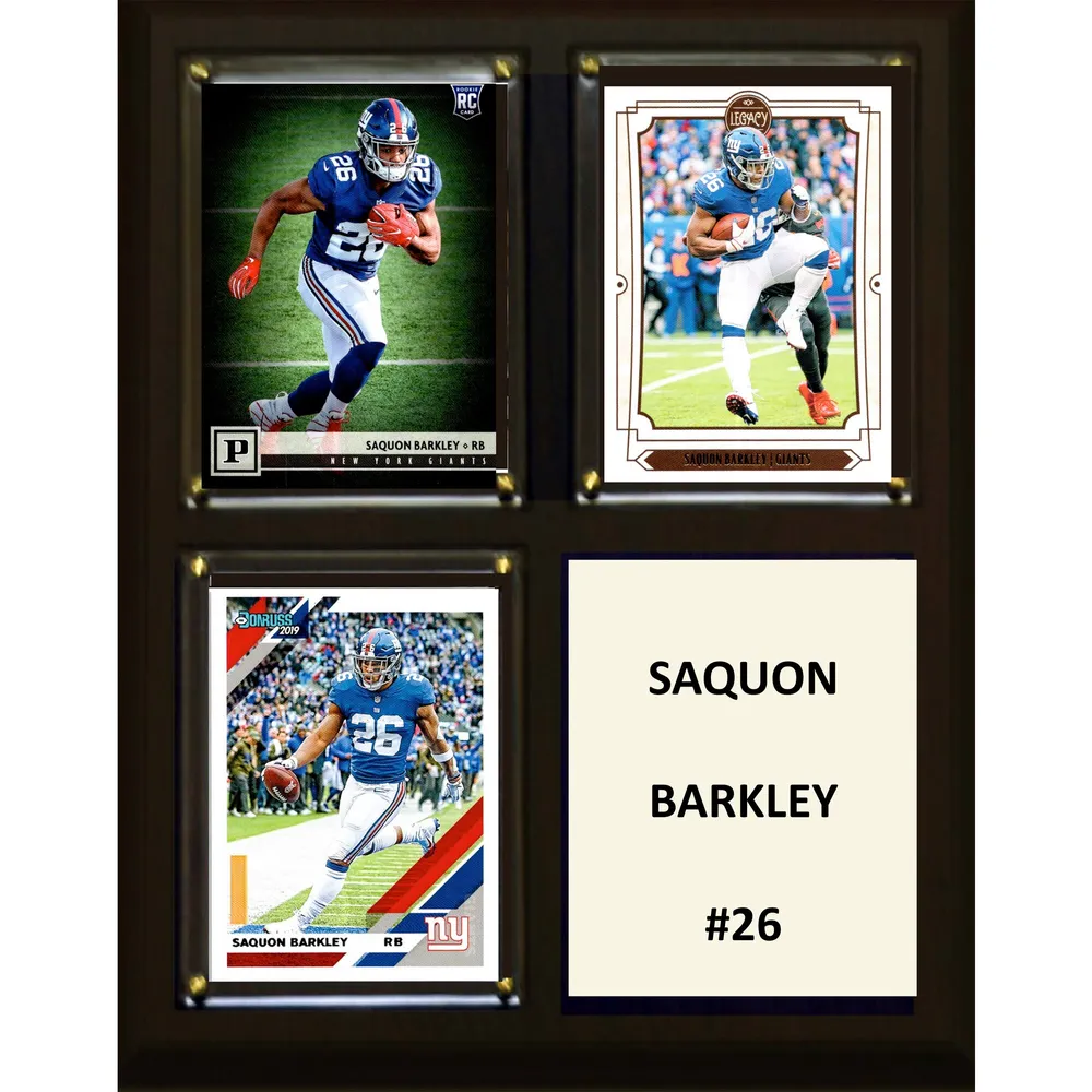 New York Giants Saquon Barkley Highland Mint 13'' x 13'' Jersey Number Frame