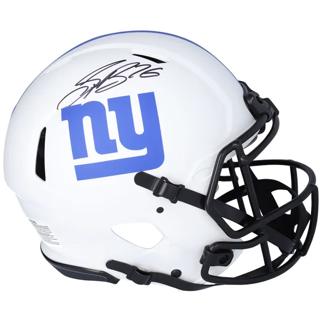 New York Giants Helmet Riddell Replica Mini Speed Style Color Rush