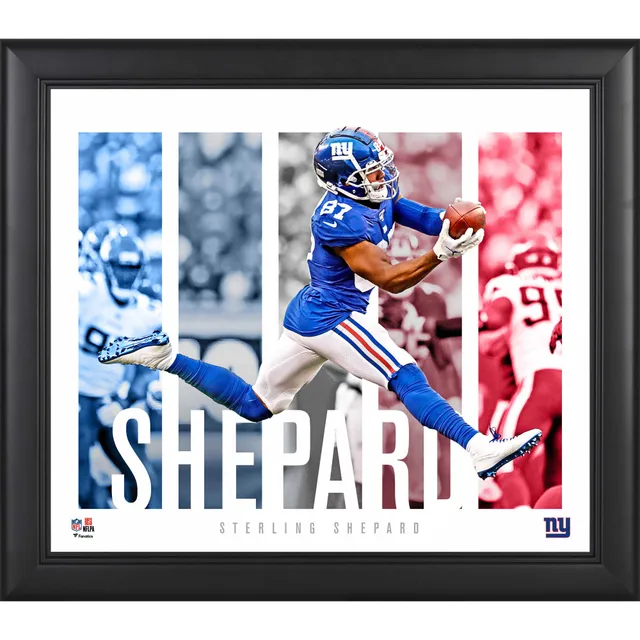 NFL New York Giants (Sterling Shepard) Women's Game Football Jersey.