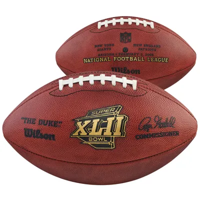 Super Bowl XLII Wilson Official Game Football