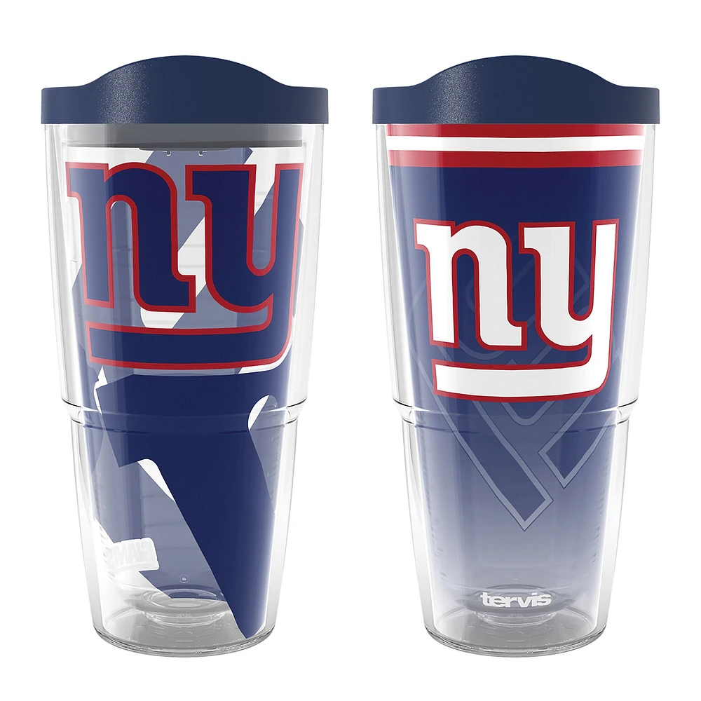 Tervis  New York Giants 24oz NFL 2 PACK Genuine & Forever Fan