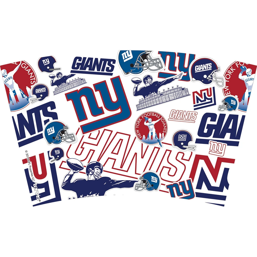 Tervis New York Giants paquet de deux 16oz. Ensemble de gobelets classiques Allover