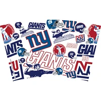 Tervis New York Giants paquet de deux 16oz. Ensemble de gobelets classiques Allover