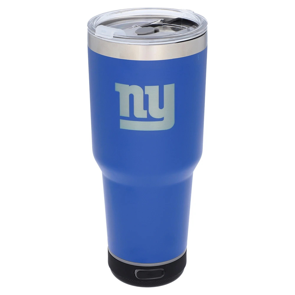 The Memory Company Giants de New York 30oz. Gobelet Bluetooth LED en acier inoxydable