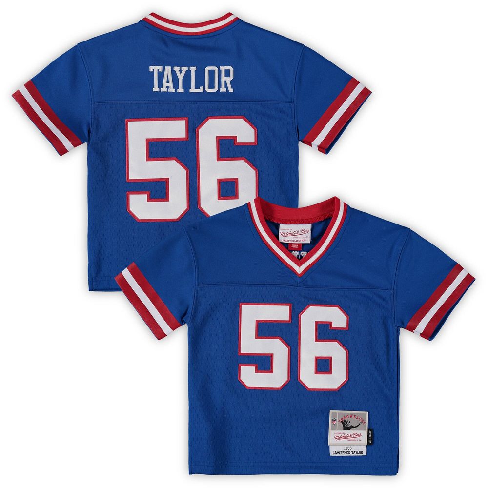 Toddler Mitchell & Ness Lawrence Taylor Royal New York Giants 1986 Retired Legacy Jersey