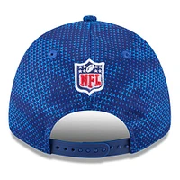 Toddler New Era Royal New York Giants 2024 NFL Sideline 9FORTY Stretch-Snap Hat