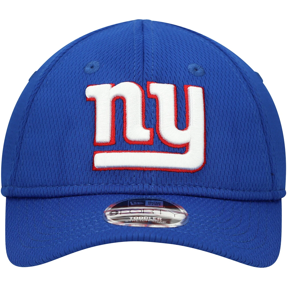 Toddler New Era Royal New York Giants Main 9FORTY Adjustable Hat