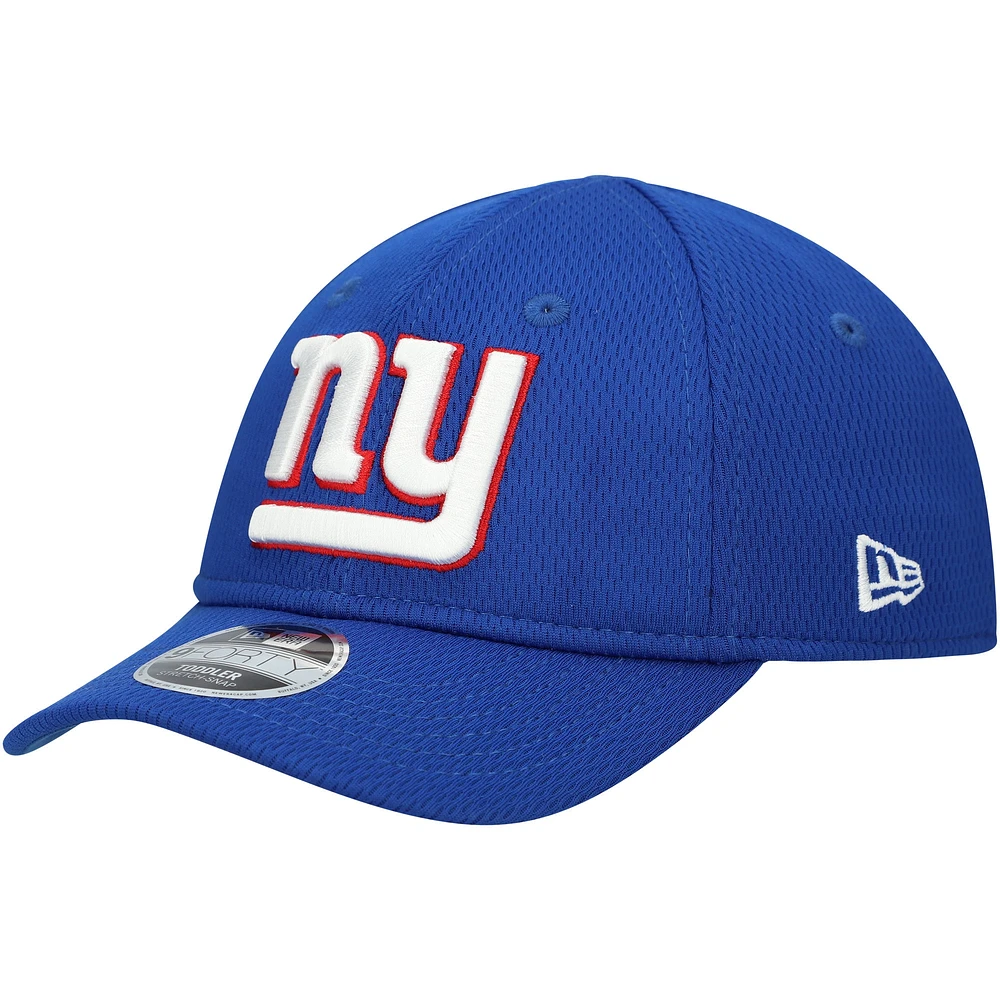Toddler New Era Royal New York Giants Main 9FORTY Adjustable Hat