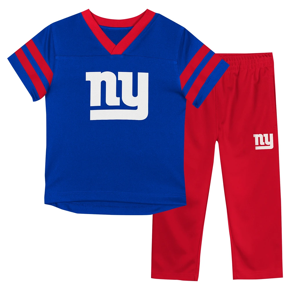 Ensemble t-shirt et pantalon pour tout-petit des New York Giants