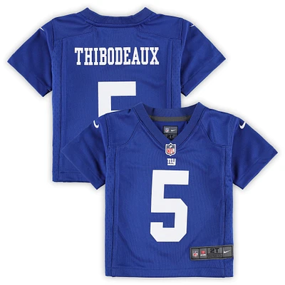 Maillot de match Nike Kayvon Thibodeaux Royal New York Giants pour tout-petit