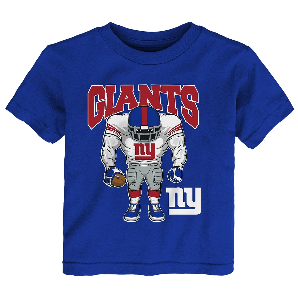 T-shirt pour tout-petits Royal New York Giants Brute Squad