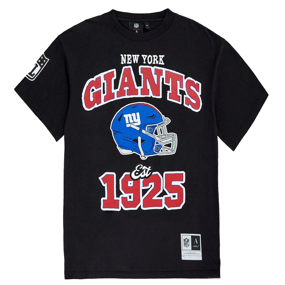 T-shirt unisexe noir New York Giants x Aleali May