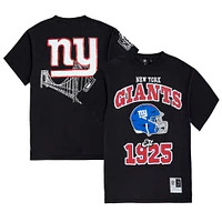 Unisex Black New York Giants x Aleali May T-Shirt