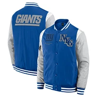 Unisex Fanatics  Royal New York Giants Elements Elite Full-Snap Jacket