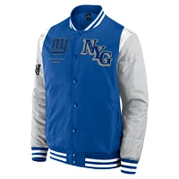 Unisex Fanatics  Royal New York Giants Elements Elite Full-Snap Jacket