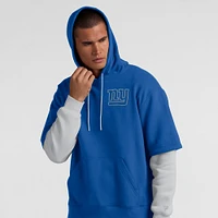 Sweat à capuche unisexe Fanatics Royal New York Giants Sleek Elements