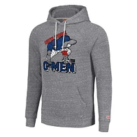 Unisex Homage  Gray New York Giants Hyperlocal Raglan Pullover Hoodie