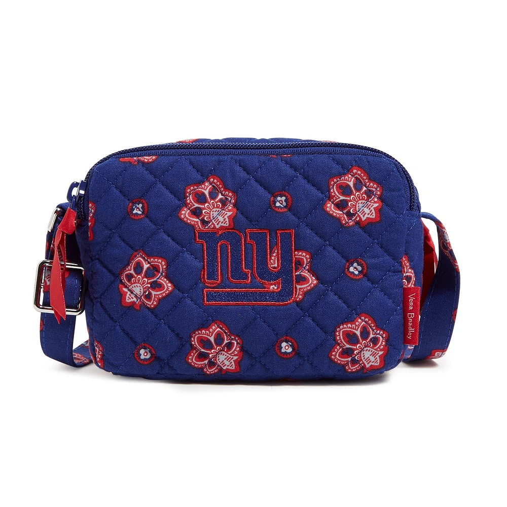 Petit sac à bandoulière Stadium Giants de New York Vera Bradley