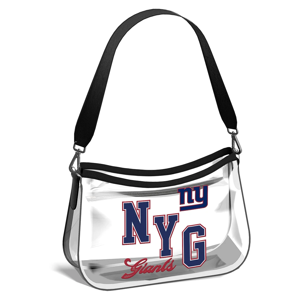 WEAR by Erin Andrews New York Giants Clear Stadium Mini Purse