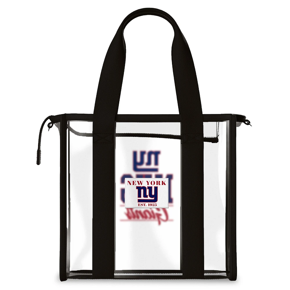 Sac fourre-tout WEAR by Erin Andrews New York Giants Stadium avec bordure aux couleurs de l'équipe