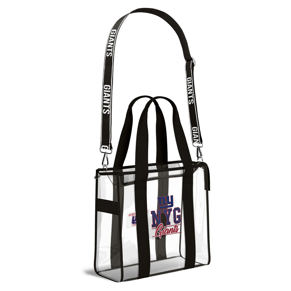 Sac fourre-tout WEAR by Erin Andrews New York Giants Stadium avec bordure aux couleurs de l'équipe