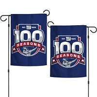 WinCraft New York Giants 100th Season 12" x 18" Two-Sided Garden Flag