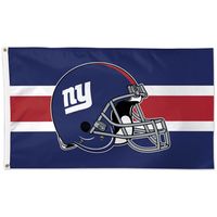 WinCraft New York Giants 3' x 5' Helmet Deluxe - Single-Sided Flag