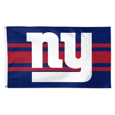 New York Giants WinCraft 3' x 5' Horizontal Stripe 1-Sided Deluxe Flag