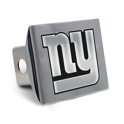 WinCraft New York Giants Premium Metal Chrome Hitch Cover