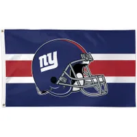 WinCraft New York Giants Single-Sided 3' x 5' Deluxe Helmet Flag