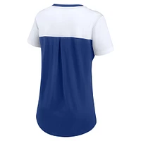 Women's Nike  Royal New York Giants Performance Fashion T-Shirt