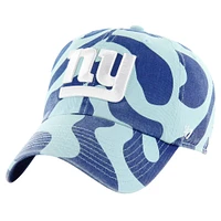 Women's '47  Blue New York Giants Freeform Clean Up Adjustable Hat