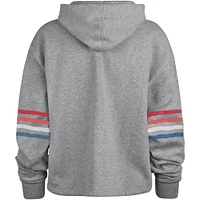 Sweat à capuche '47 Heather Grey New York Giants Upland Bennett pour femmes