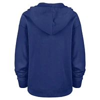 Women's '47 Royal New York Giants Clarity Kennedy Pullover Hoodie