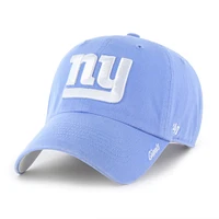 Women's '47 Royal New York Giants Luminance Cheer Clean Up Adjustable Hat