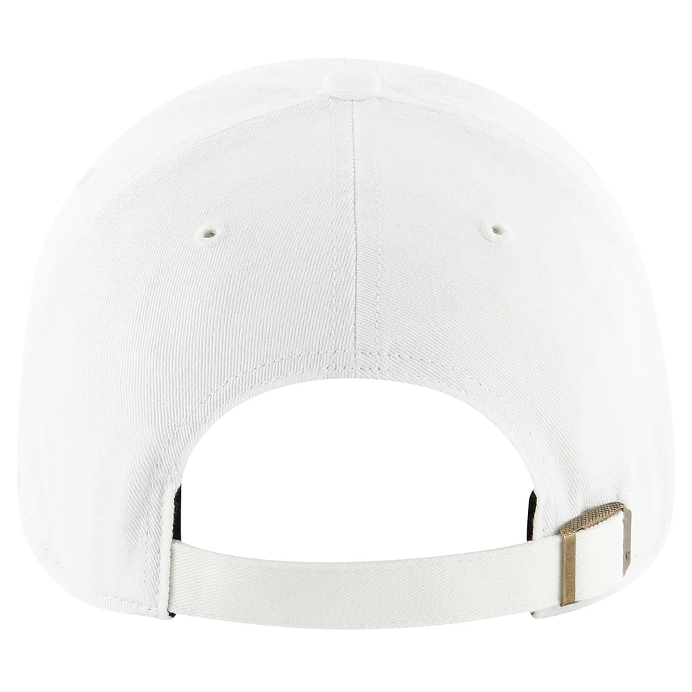 Casquette réglable '47 blanche New York Giants Ballpark Cheer Clean Up pour femmes