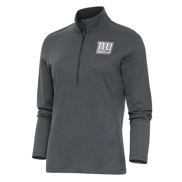 New York Giants Antigua Women's Metallic Logo Victory Full-Zip