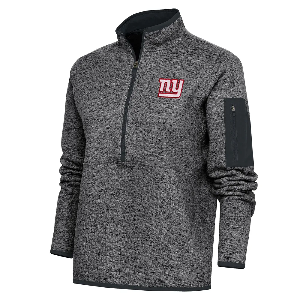 Lids New York Giants Antigua Women's Team Logo Fortune Half-Zip Pullover  Jacket