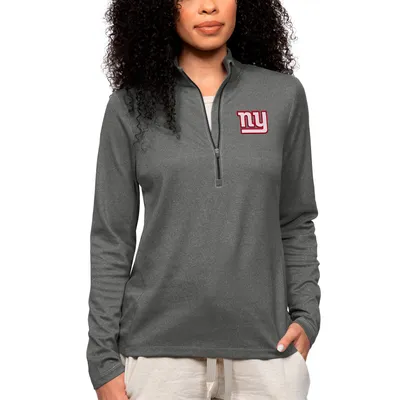 Lids New York Jets Antigua Women's Liberty Quarter-Zip Pullover Jacket